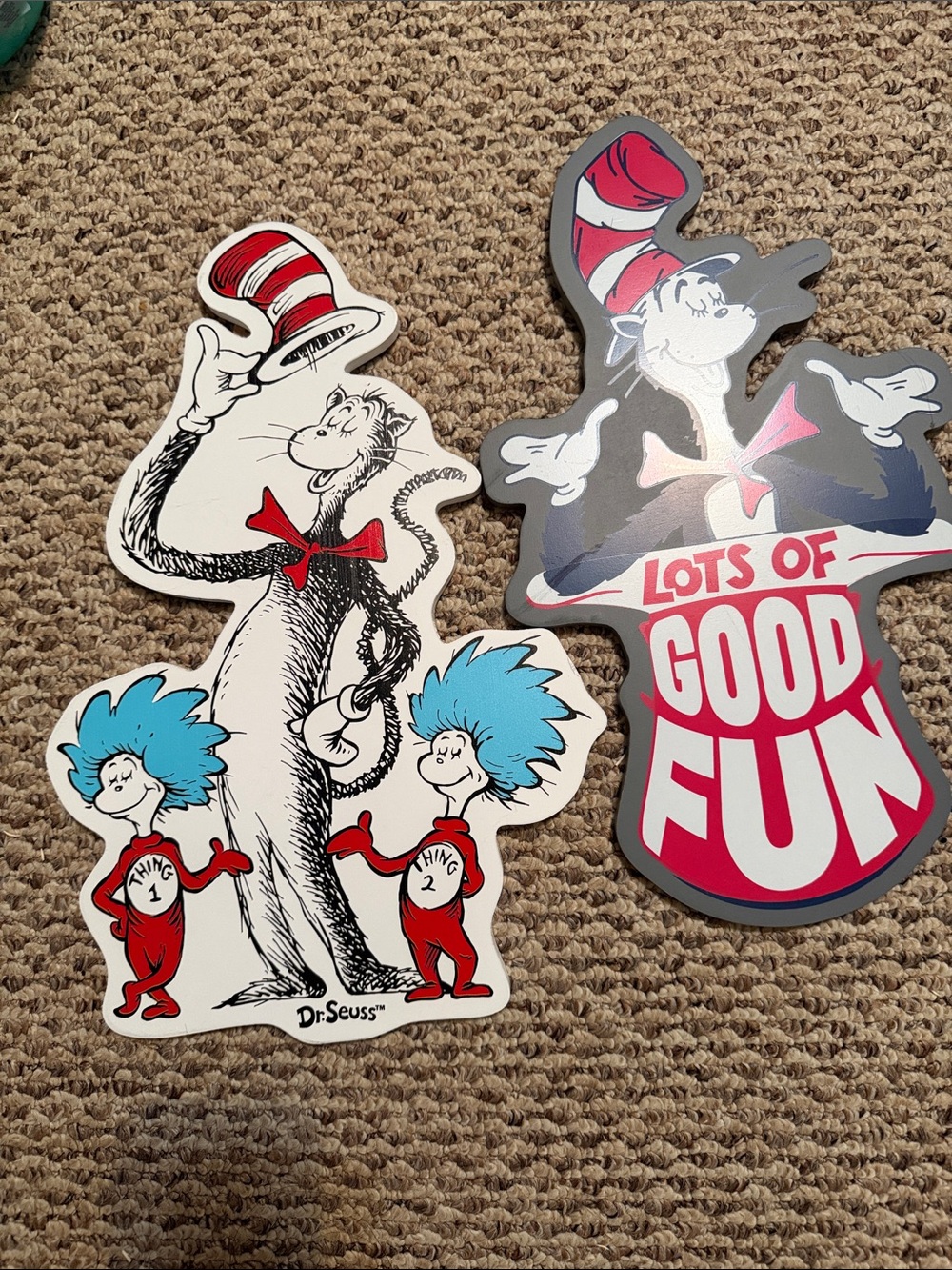 Dr. Seuss Cat in the Hat Plaque/Wall decor